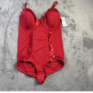 Ashley Stewart Bodysuit Womens 2X Lingerie Intimates Shapewear Smoothing